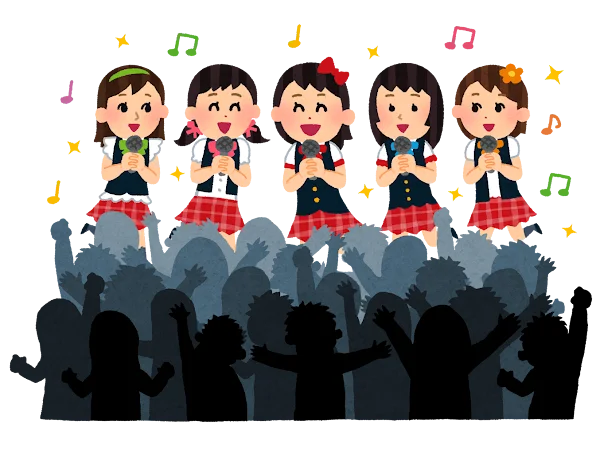 アイドルのイメージ画像